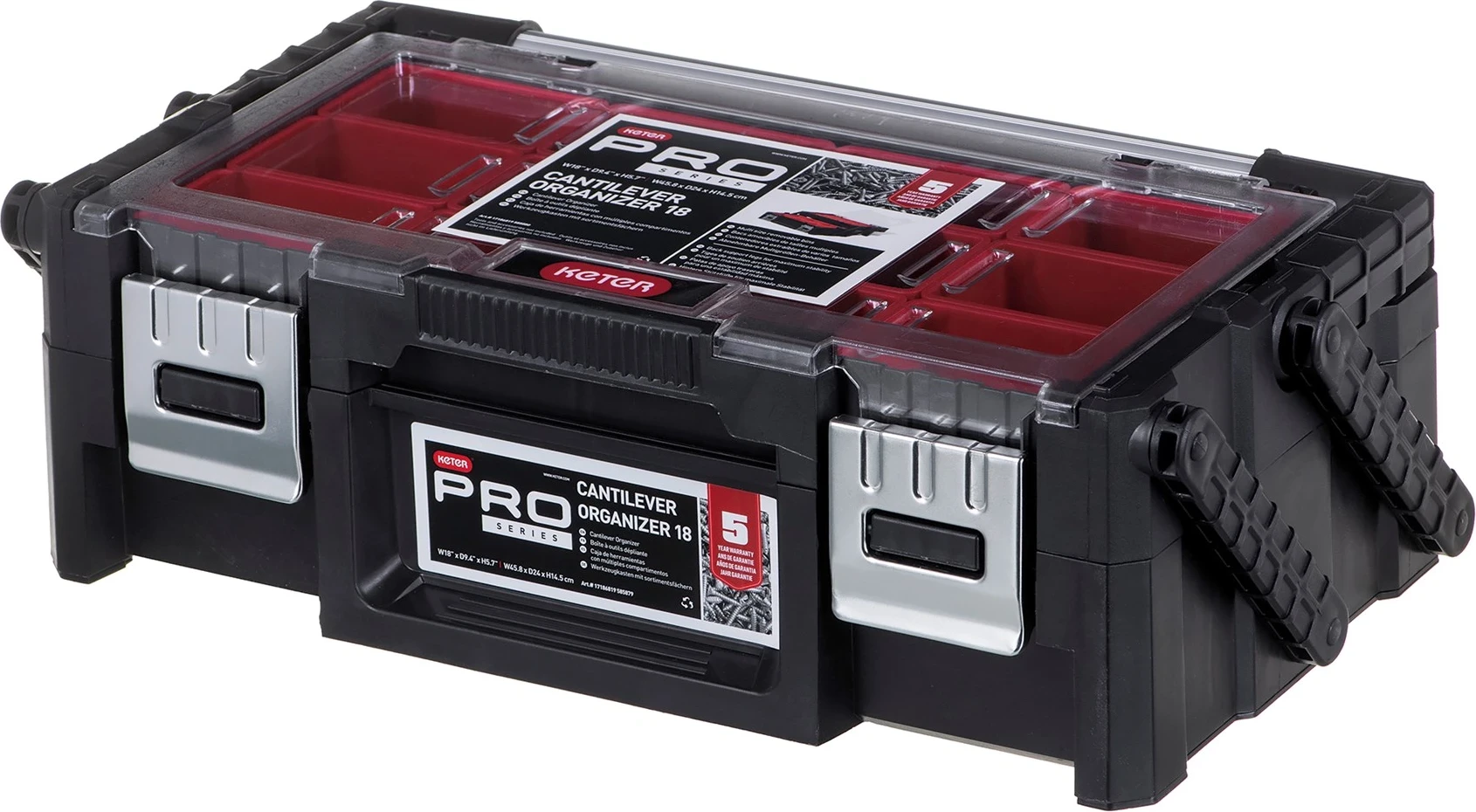 Kutia e Veglave KETER, 18 inç