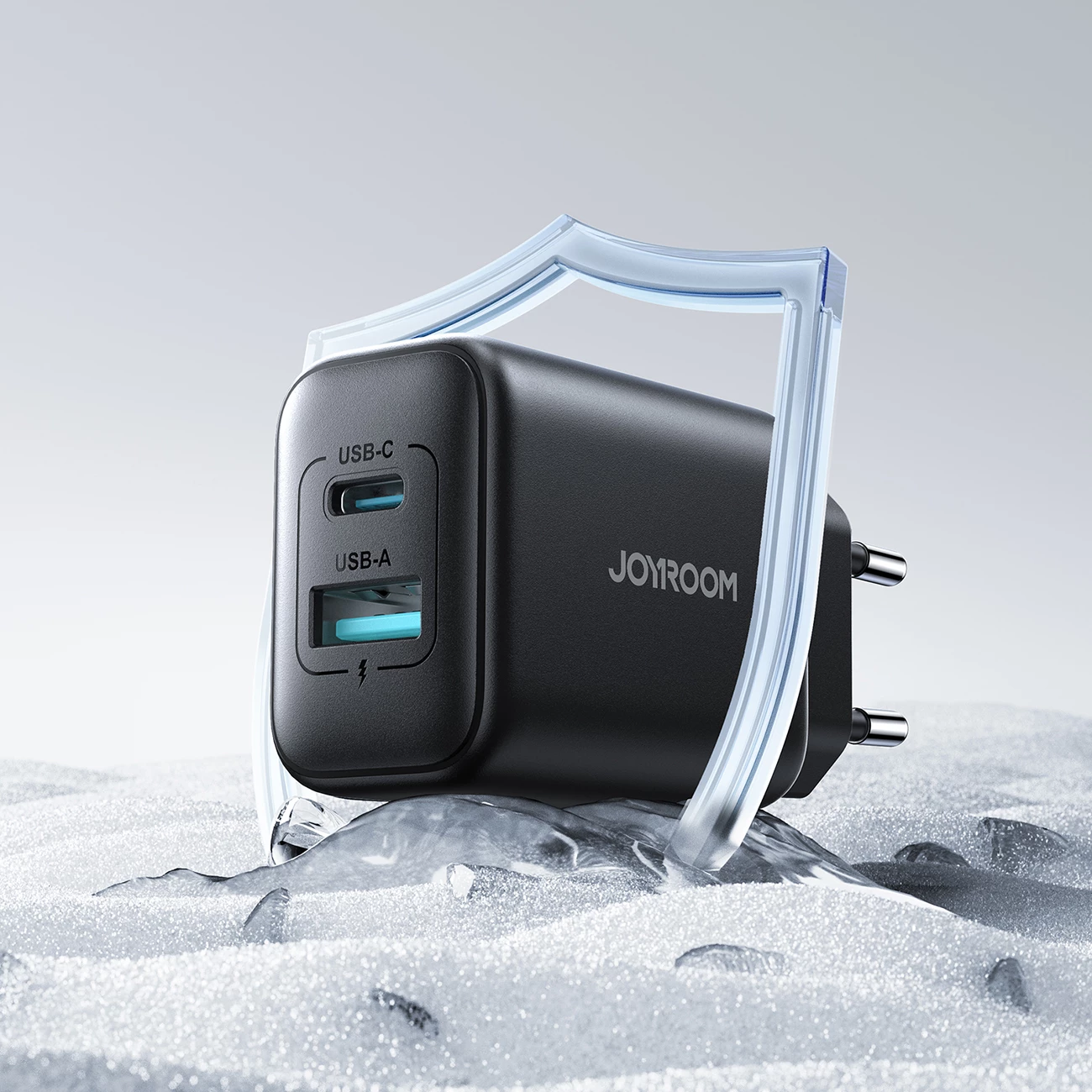 Karikues muri Joyroom JR-TCF13 25W USB-C/USB-A SFC/PPS/PD, i zi