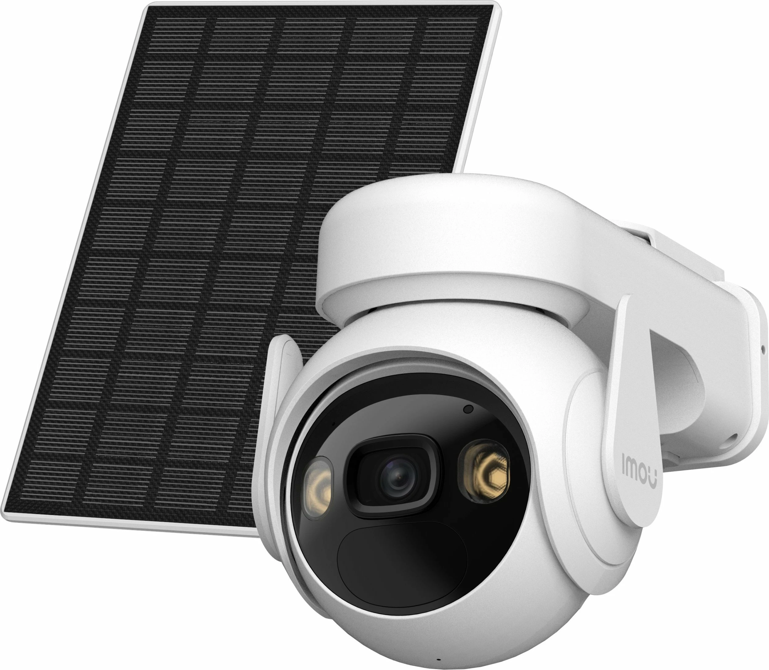 Kamerë IP sigurie IMOU Cell PT Lite Kit + Solar Panel, Wi‑Fi, IP65, rrotulluese, e bardhë, set me panel diellor
