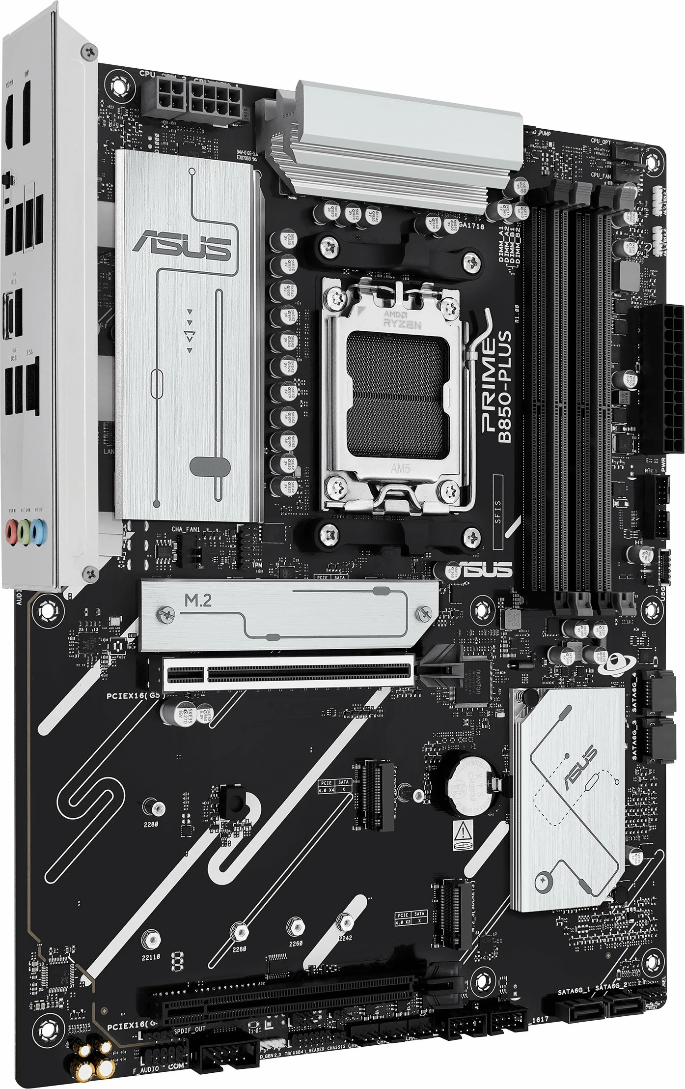 Pllakë amë Asus PRIME B850-PLUS-CSM ATX DDR5 deri 256GB, 3x M.2, 2.5GbE
