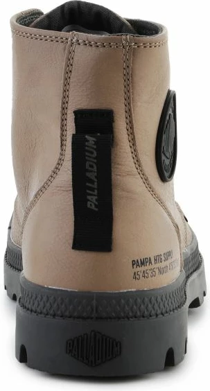 Këpucë Palladium Pampa Hi Supply Lth 77963-297, për meshkuj dhe femra, ngjyrë kafe