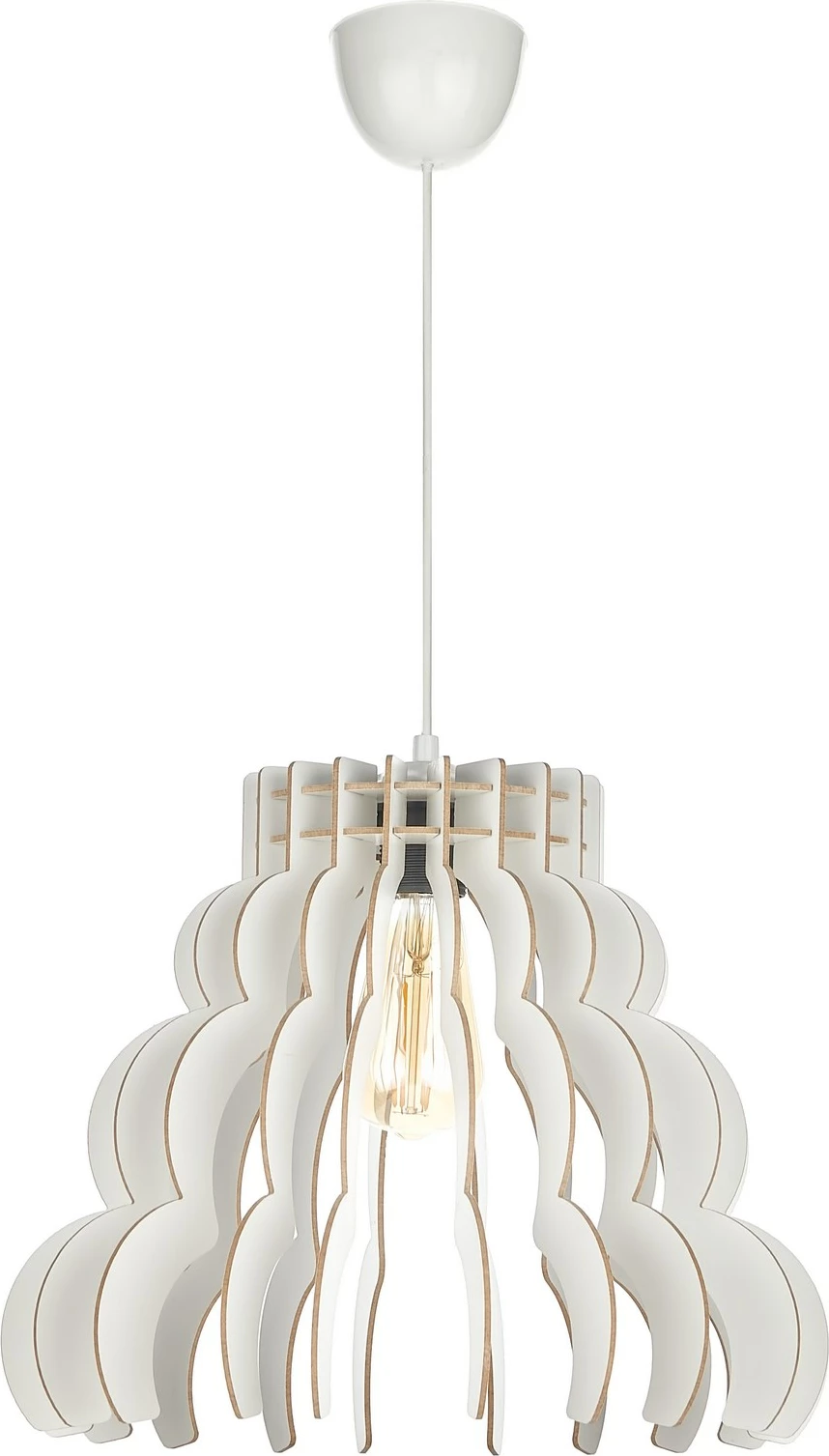 Llambë tavani Opviq, dizajn Cloudy, e bardhë