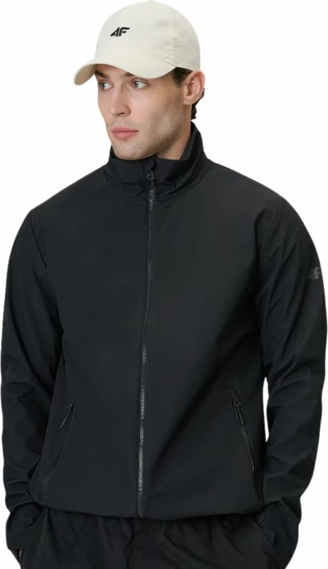 Jakne softshell për meshkuj 4F M548, e zezë