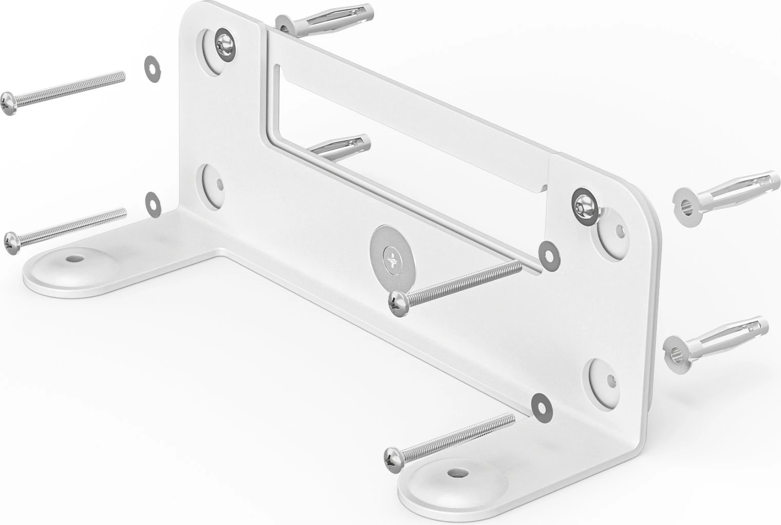 Mbajtës muri Logitech për video bare, i bardhë, Rally Bar, Rally Bar Mini