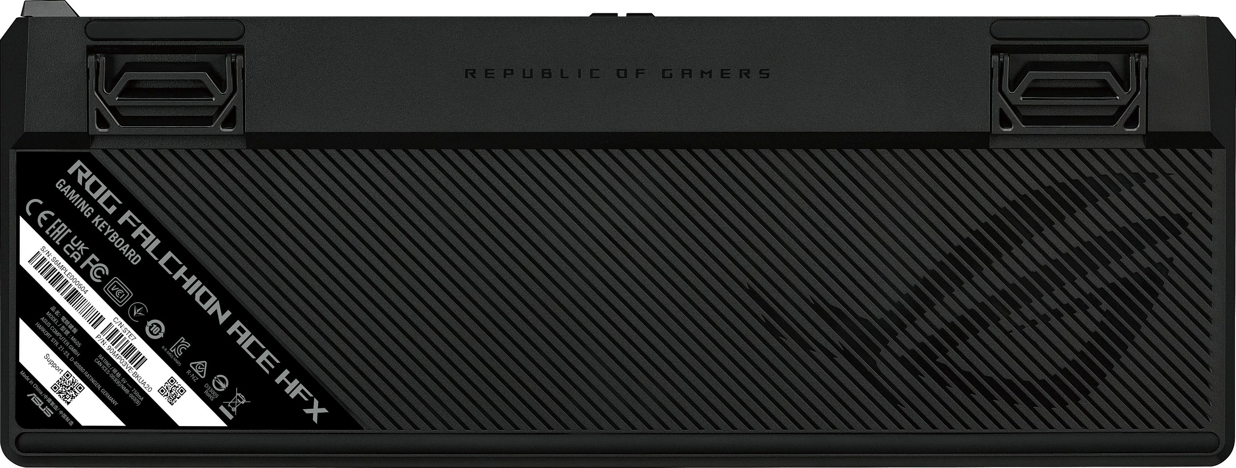 Tastierë gaming ASUS ROG Falchion Ace HFX, 65%, ROG HFX Magnetic, RGB LED, USB, e zezë