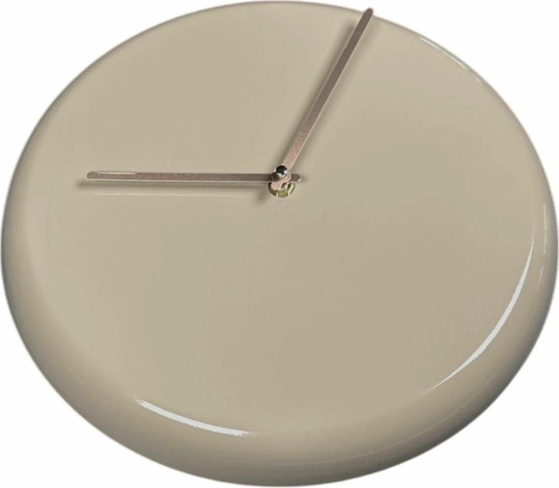 Orë muri dekorative metalike Wallity, ngjyrë kapuçino, 30cm