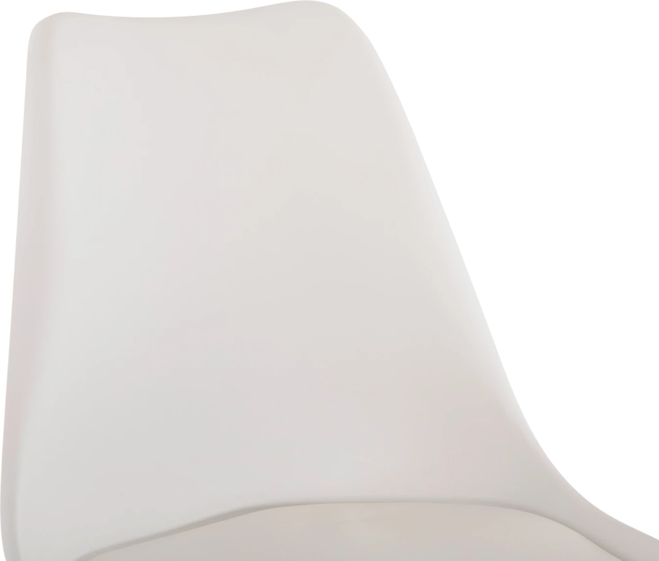 Karrige për bar VEGAS FH8000.21, lartësi mesatare, polipropilenë e bardhë, dru ahu natyral, 47x58x103H cm, set prej 4 copash