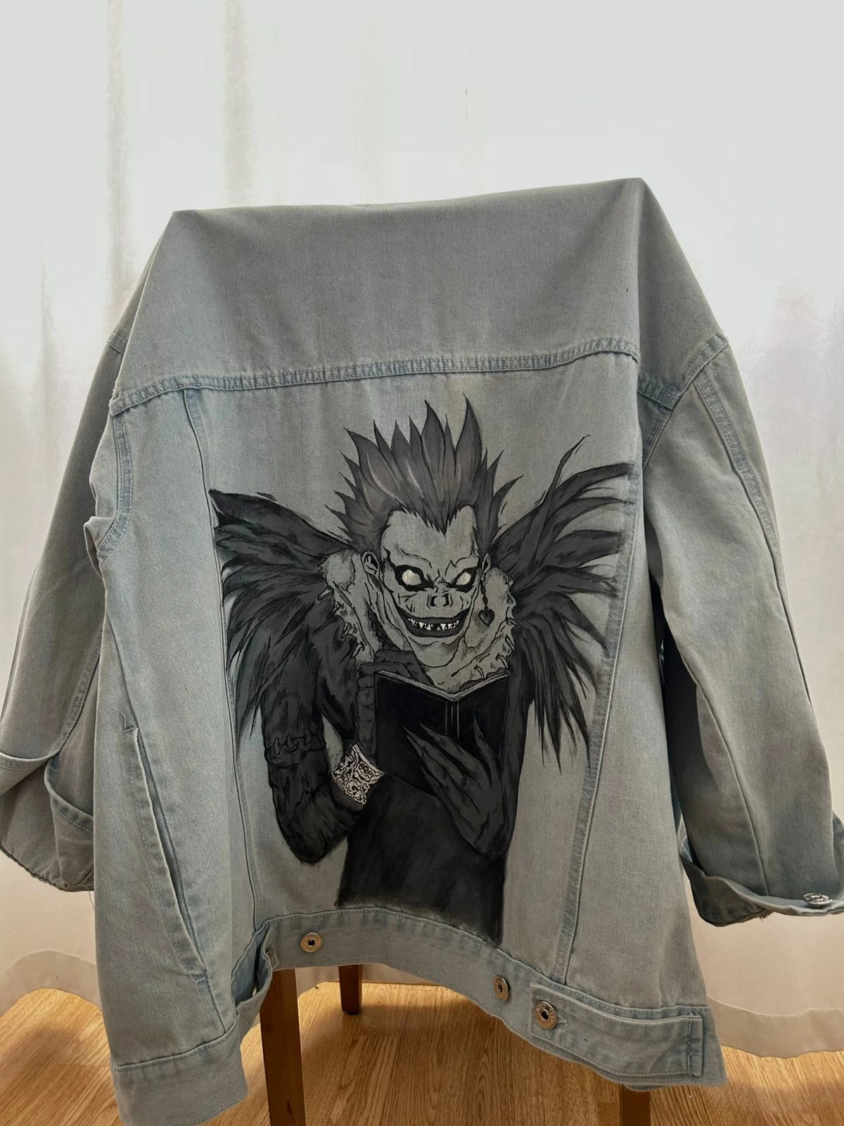 Xhakete nga farmerka me Death Note (Anime, e personalizuar)