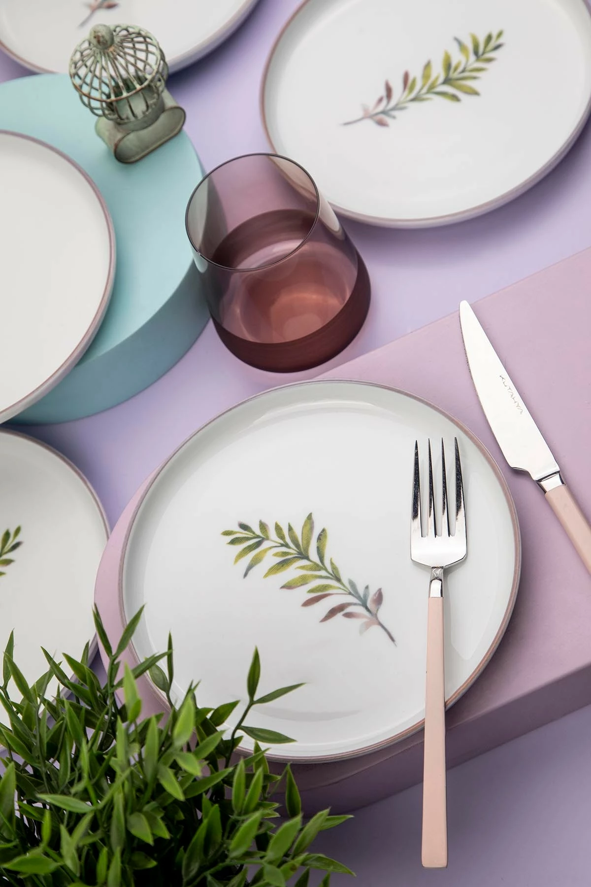 Set për shërbim torte (6 copë), Hermia, NNMOD19DUS880710