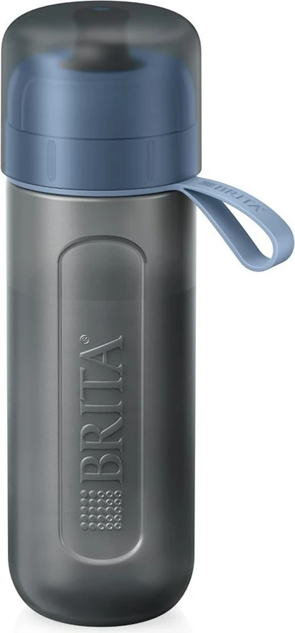 Shishe uji me filtër BRITA Active Filtering 0.6L, Pastel blu, 2 copë