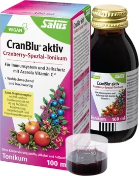 Tonik bimor kundër infeksioneve urinare SALUS CranBlu Aktiv, 100 ml