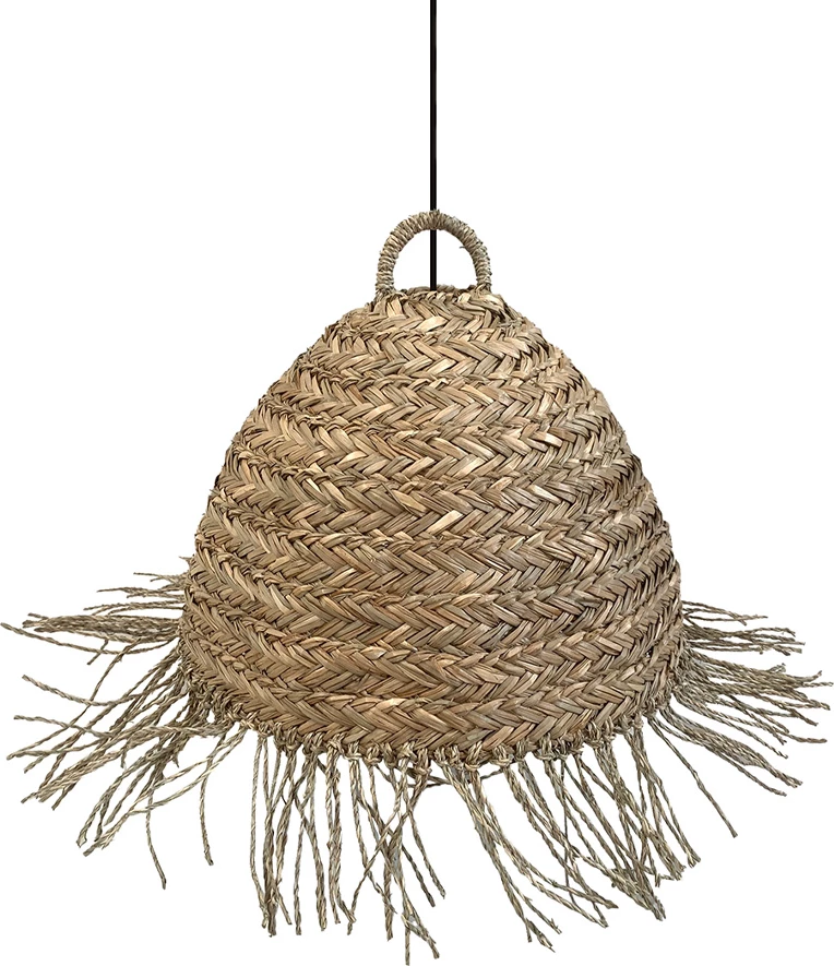 Llambë varëse SYROS, kashtë deti natyrale, 40x40x27cm