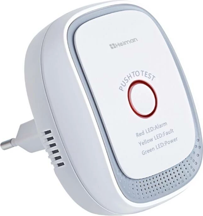 Detektor gazi natyror Heiman HS1CG-E, ZigBee, Tuya Smart Life, i bardhë