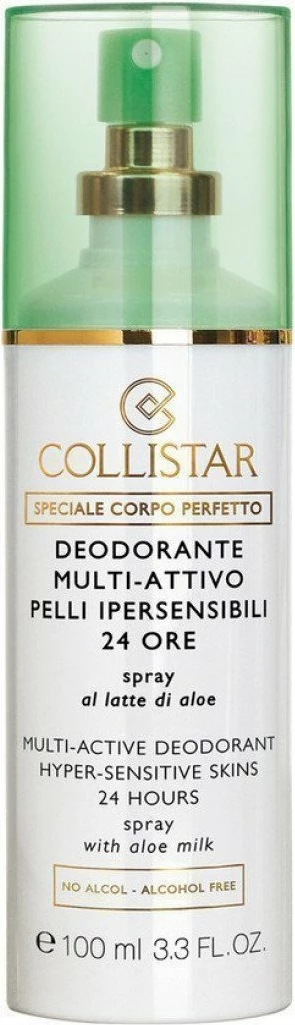 Deodorant spraj për femra Collistar Multi-Active Deodorant Hyper-Sensitive Skins 100ml