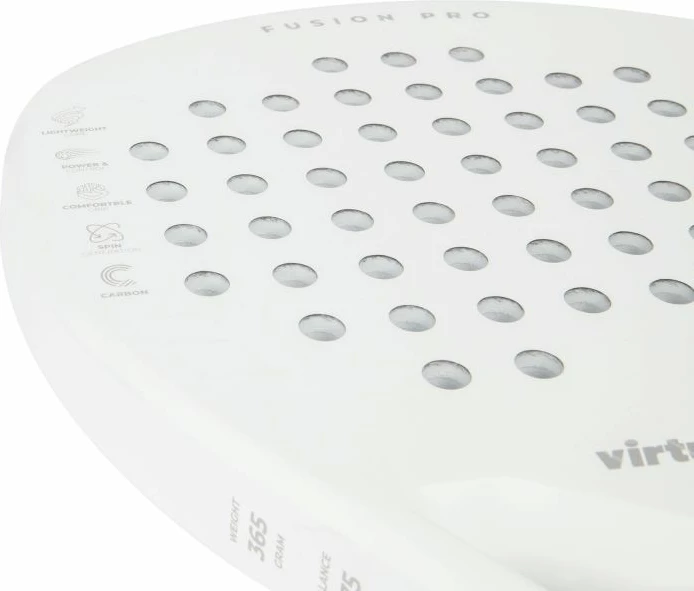 Raketë padeli Virtufit për meshkuj/femra, e bardhë