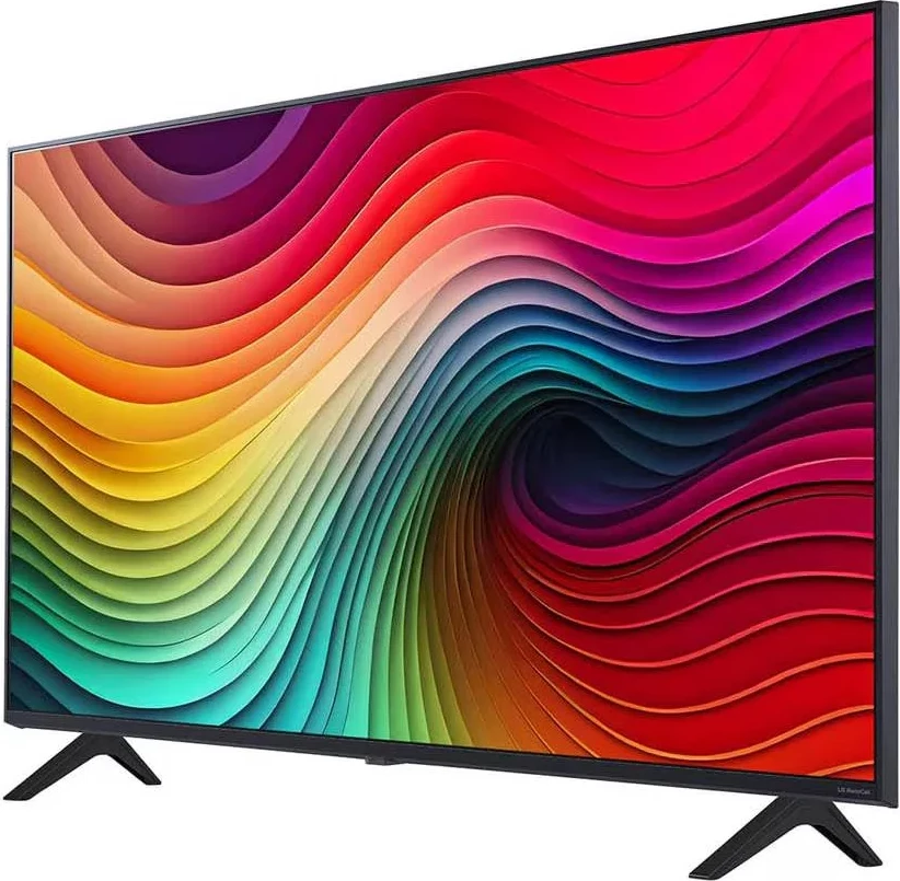Televizor LED, LG, 43NANO80A3B, 43" 4K UHD NanoCell, Smart webOS 25, 60Hz HDR10 Pro, 3x HDMI eARC Wi‑Fi Bluetooth