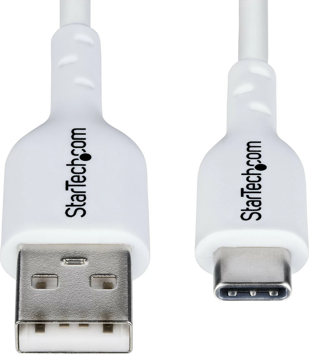 Kabëll karikimi StarTech USB-A në USB-C, 1m, 3A/15W, USB 2.0, i bardhë
