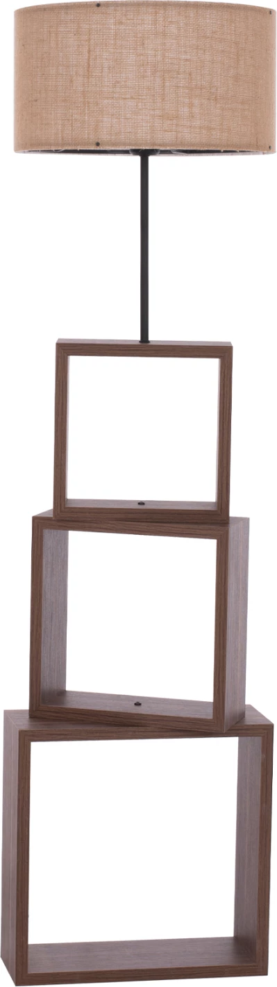 Llambë dyshemeje MDF ngjyrë arre FH7608.01 D38x140 cm