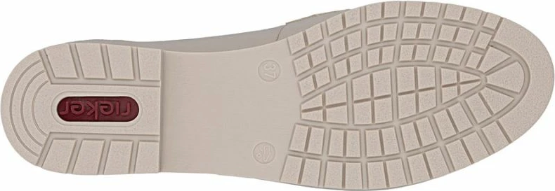 Këpucë lëkure për femra Rieker, bezhë