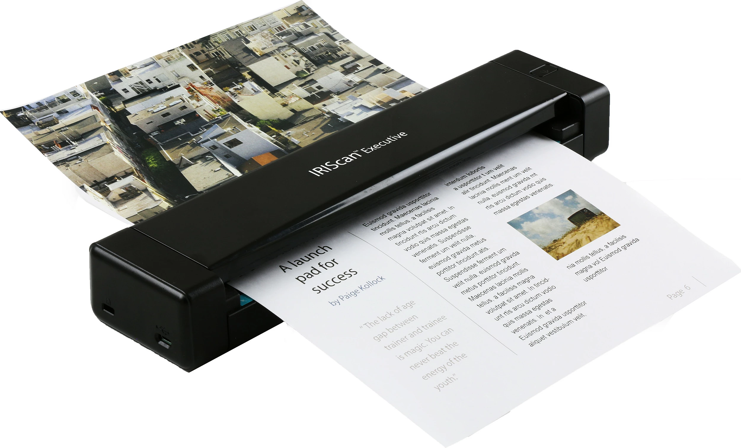 Skaner IRIS IRIScan Executive 4, duplex, A4, 600 dpi, i zi