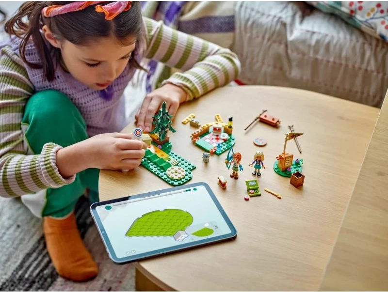 Lego lodër Friends kamp veror qitje me hark për fëmijë