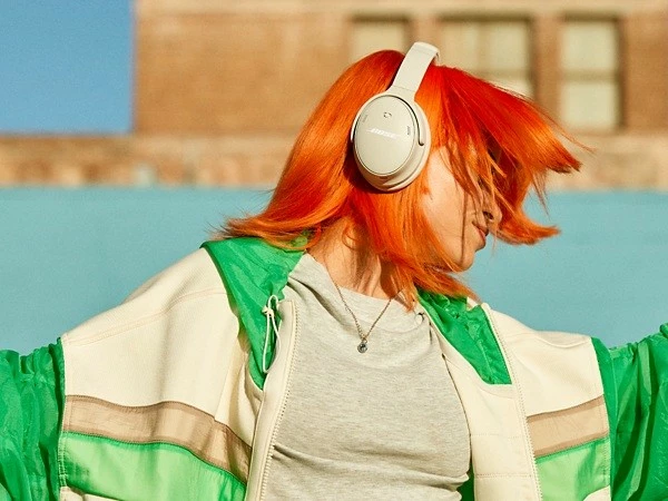 Kufje Bose QuietComfort, wireless, ANC, të bardha