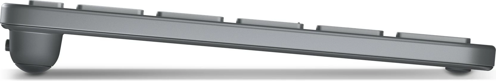 Tastierë wireless Lenovo Multi-Device, Luna Grey, USB Type-C