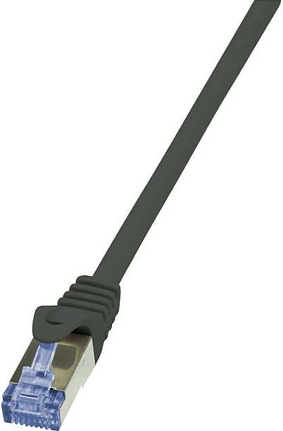 Kabllo rrjeti LogiLink Cat7 S/FTP 0.5m, e zezë