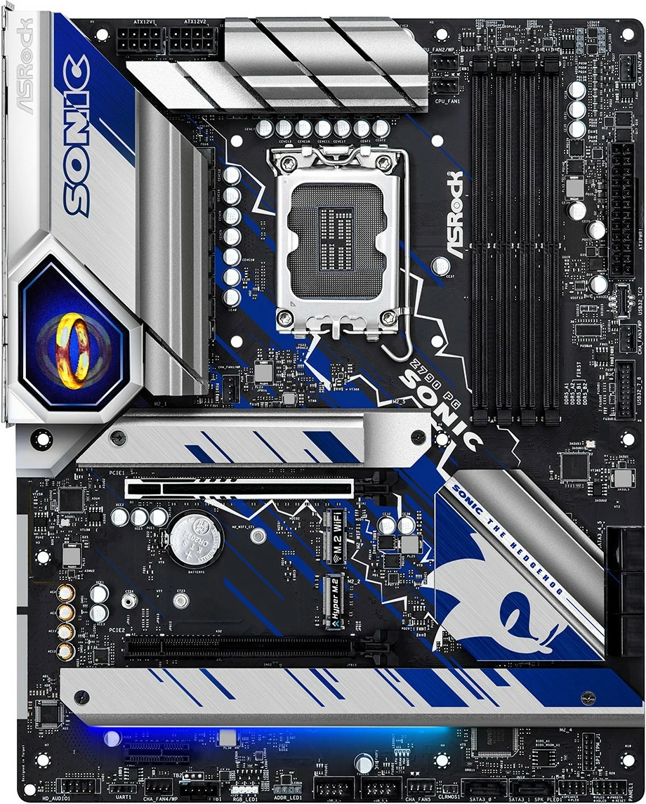 Pllakë amë ASRock Z790 PG Sonic, Intel, dizajn Sonic, ATX