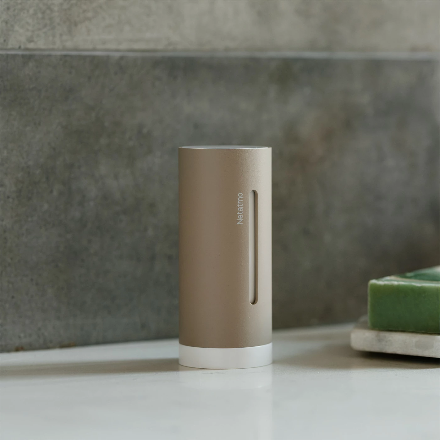 Sensor i brendshëm Netatmo NIM-S-WW, termometër + higrometër + cilësi ajri, Sand