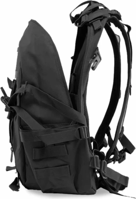 Çantë shpine për turizëm Offlander Survival Trekker, 25L, e zezë