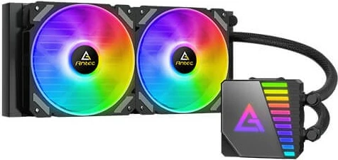 Ftohës i lëngshëm Antec SYMPHONY 240, ARGB, 2x12cm, i zi