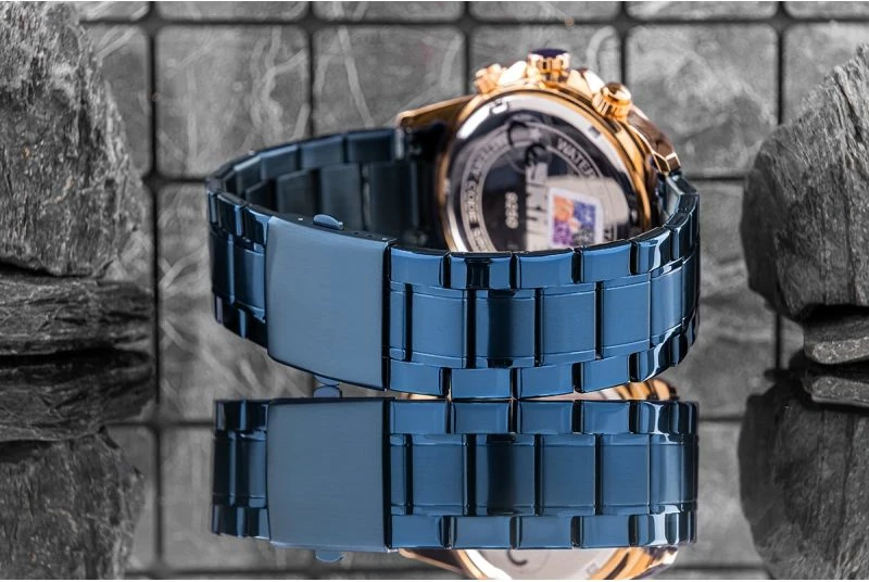 Orë dore për meshkuj Skmei, navy blue