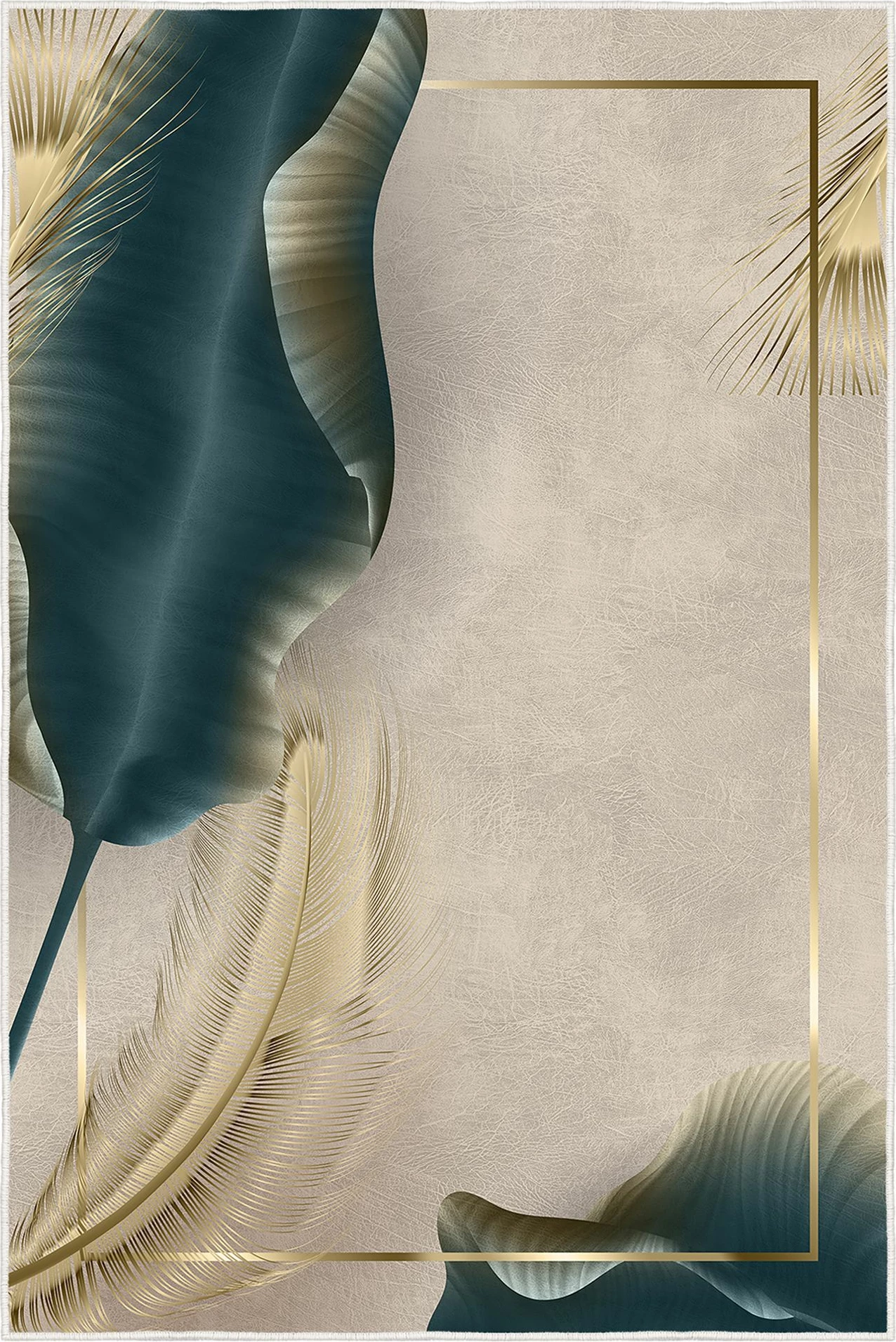 Qilim Velvet Conceptum Hypnose, shumëngjyrësh, 80x120cm, Els2435-2