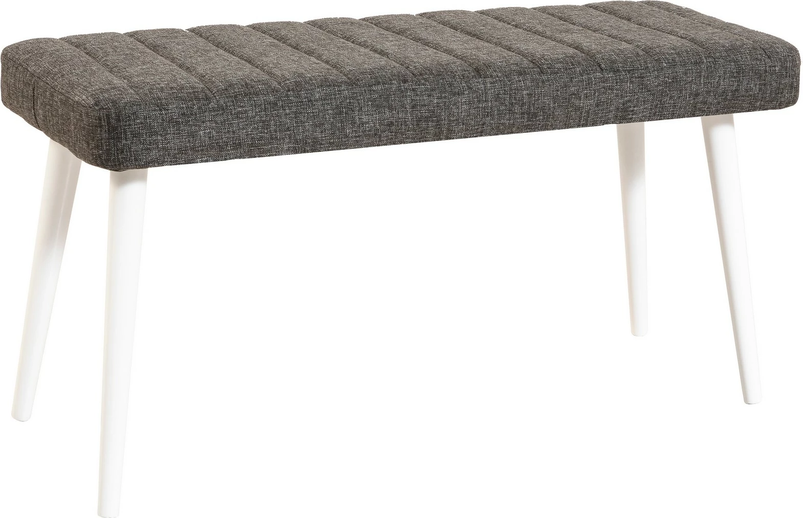 Stol skandinav, ngjyrë e bardhë dhe antracit, Skye Decor, 100x39x48cm