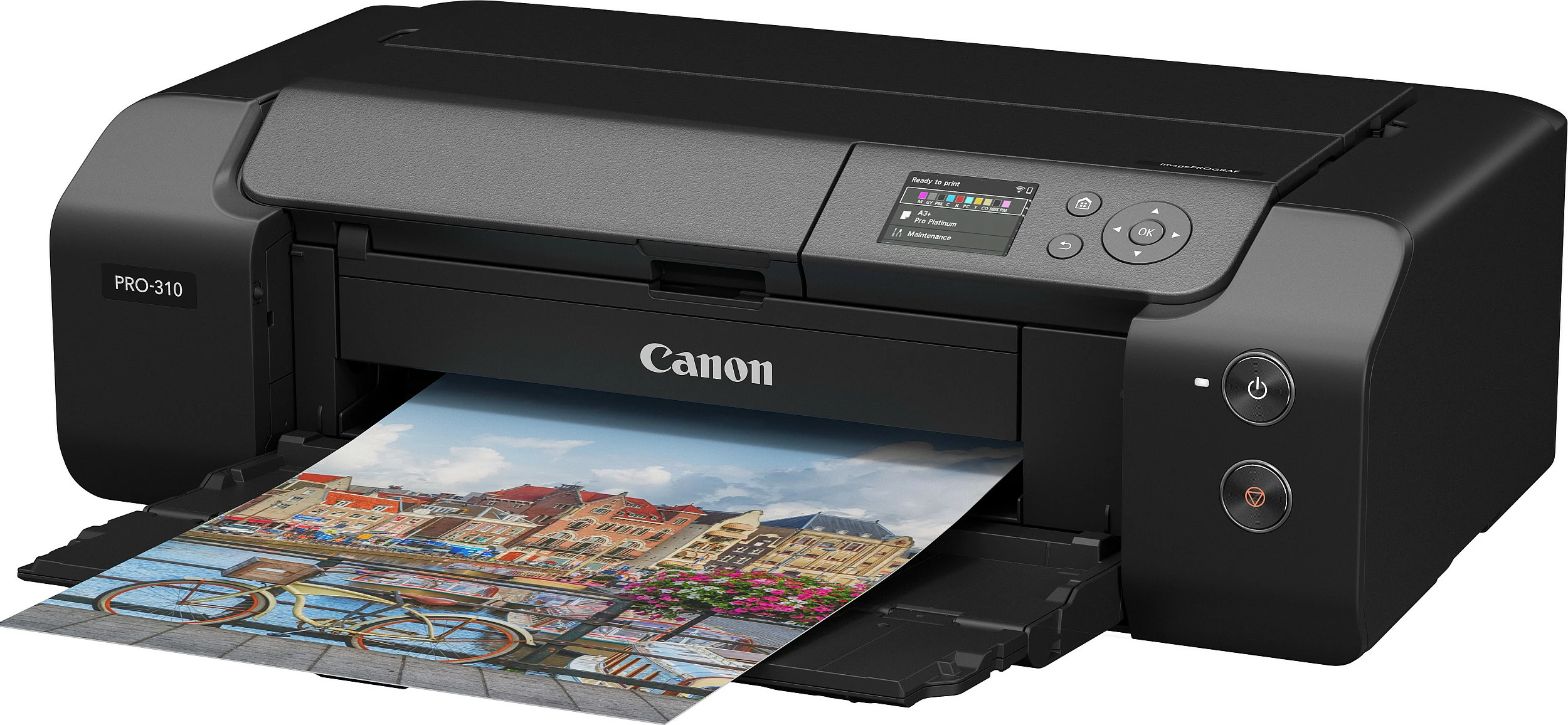 Printer Canon imagePROGRAF PRO-310, A3+, 4800x2400 DPI, 10 kartrixha, i zi