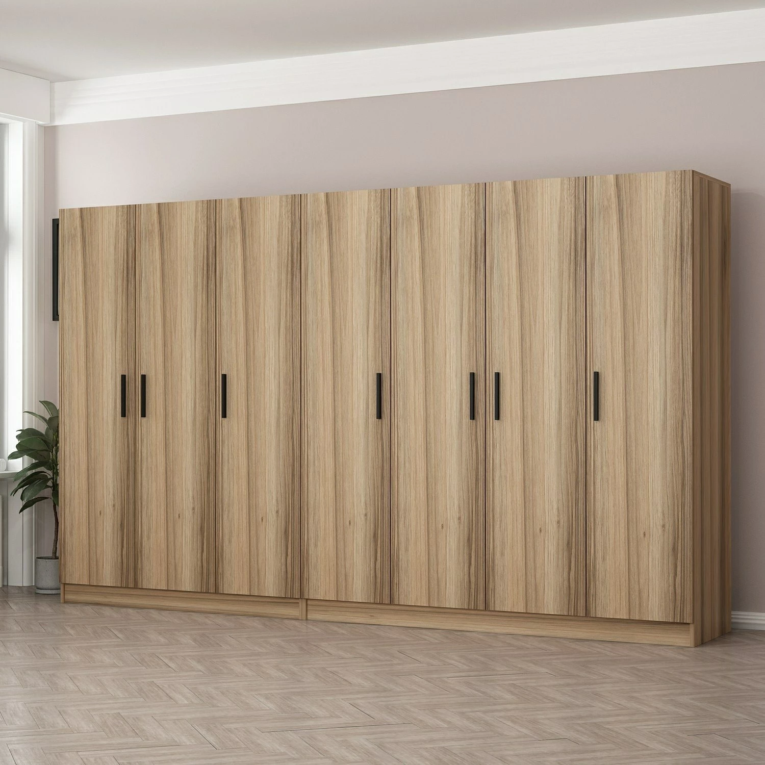 Dollap Skye Decor, dore, 315x190x52cm