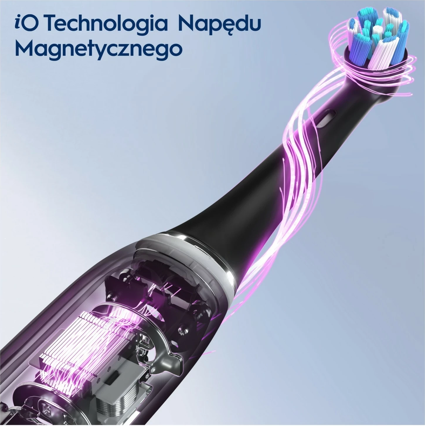 Furçë dhëmbësh elektrike Oral-B iO 3 Duo, Bluetooth 5.0, 3 mënyra pastrimi, me kuti udhëtimi, e zezë/rozë