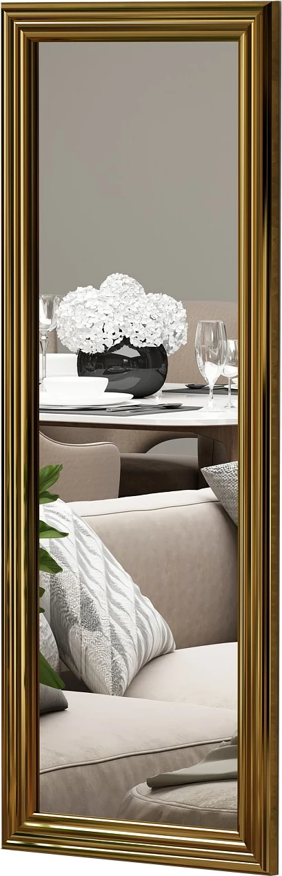 Pasqyrë me kornizë të artë, Skye Decor, 40x105x3 cm