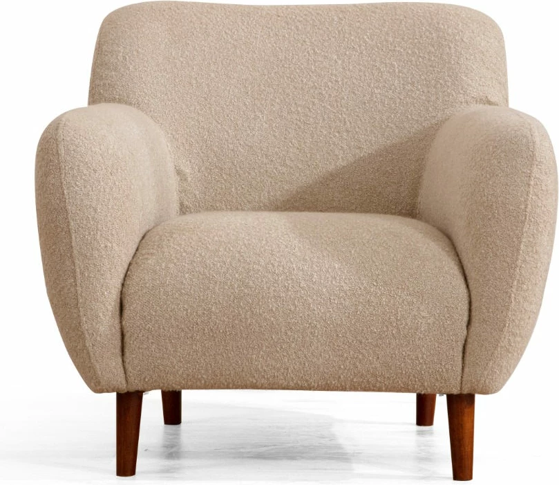 Karrige krahu Atelier del Sofa, Napoli, ngjyrë kapuçino