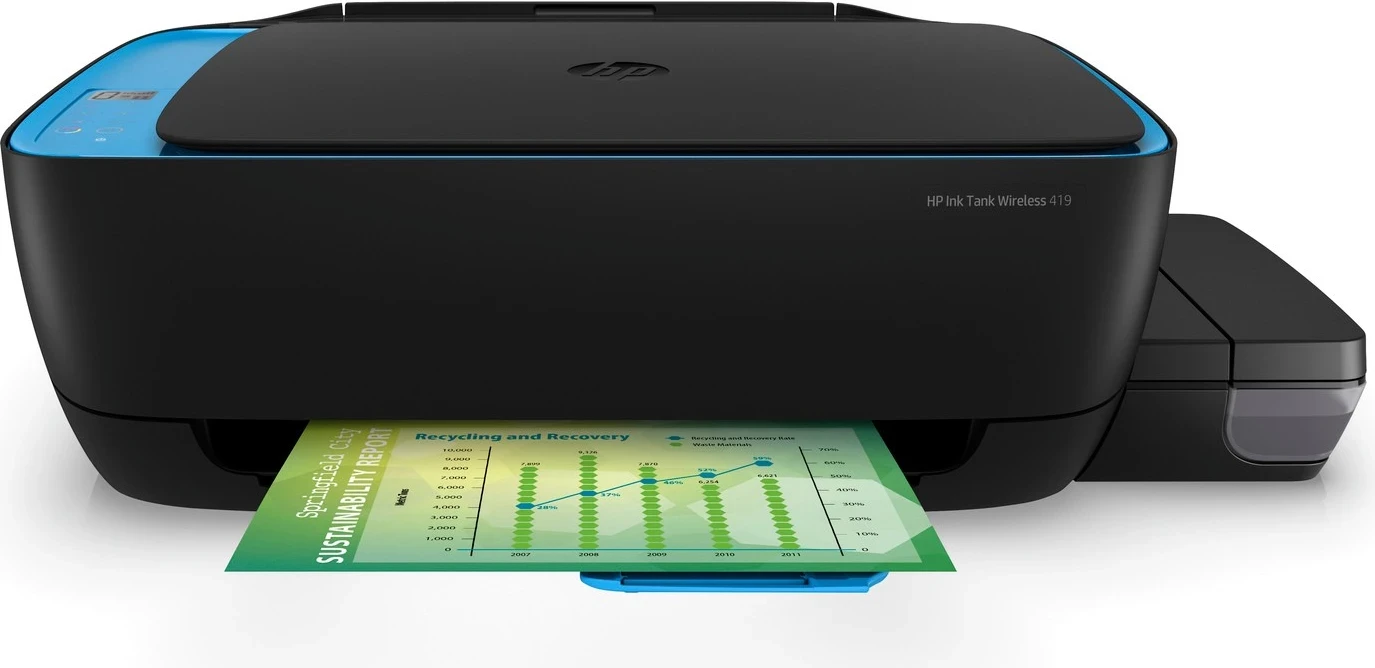 Printer HP Ink Tank 419, Wi-Fi, USB, i zi