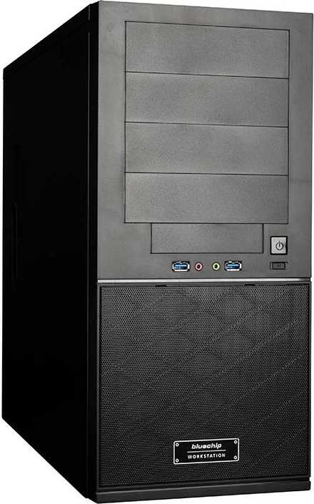 Kompjuter bluechip BUSINESSline Workstation WS1400, Ryzen7 7700X, 16GB, 500GB SSD, Quadro T1000, e zezë