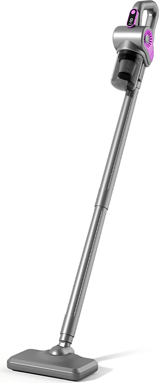 Fshesë me korrent vertikale/handheld 4-në-1 Hurtel 120W 1800mAh 880ml USB-C, gri, set me 8 pjesë