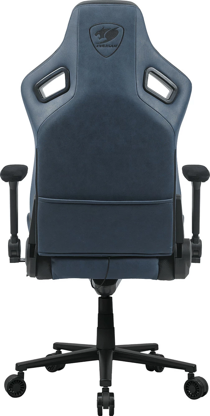 Karrige gaming Cougar Defensor S, 150 kg, 4D mbështetëse krahu, pëlhurë, Navy Blue/Black