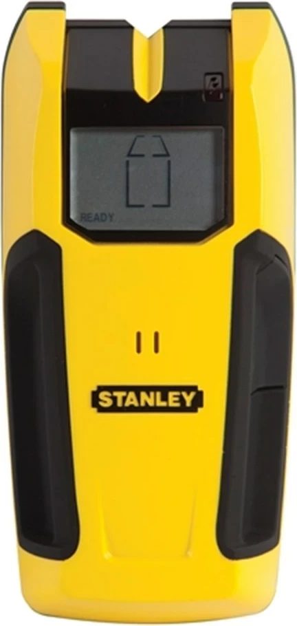 Detektor muri Stanley S200 STHT0-77406, zbulon dru/metal 19 mm, kabllo elektrike 51 mm, verdhë/zi