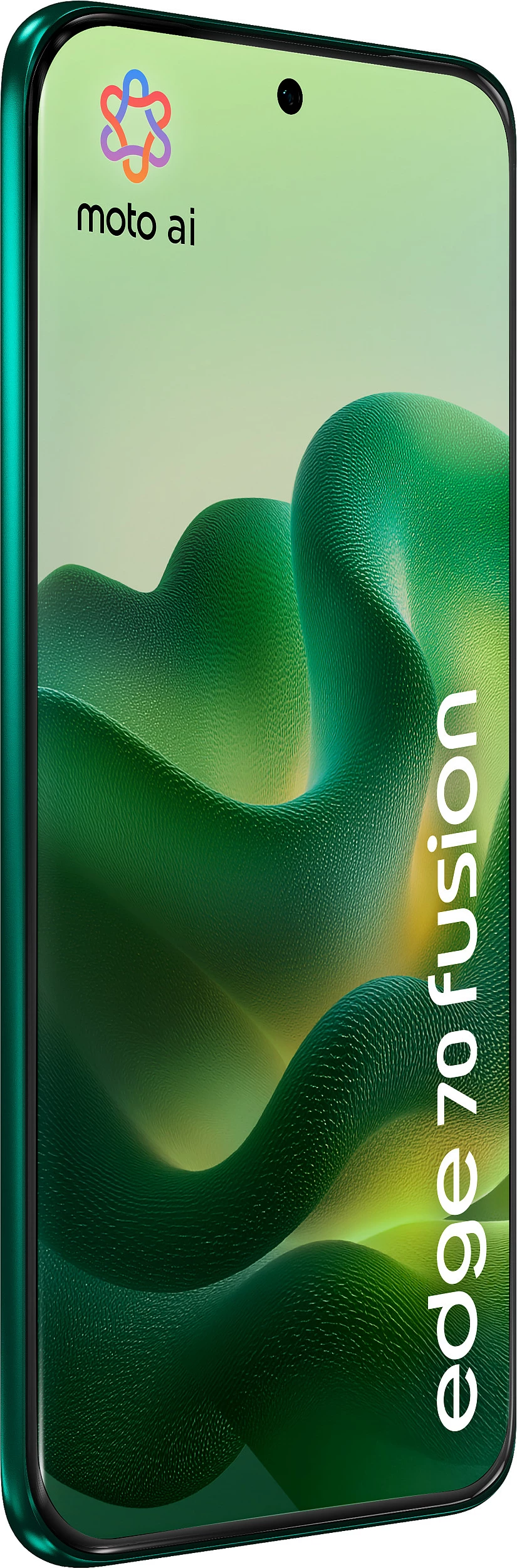 Celular Motorola edge 70 fusion, 8GB RAM, 256GB, 6.78" AMOLED, 50MP, i gjelbër