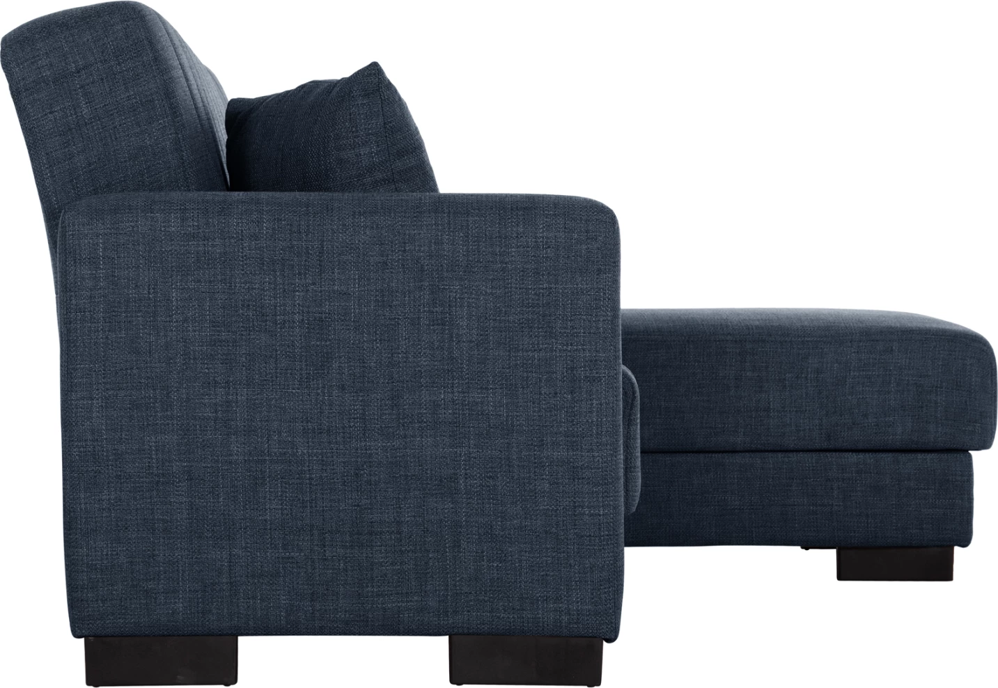 Divan qoshe me shtrat GHUFRAN FH3244.07, i kthyeshëm me hapësirë magazinimi, pëlhurë blu, 200x133x77 cm