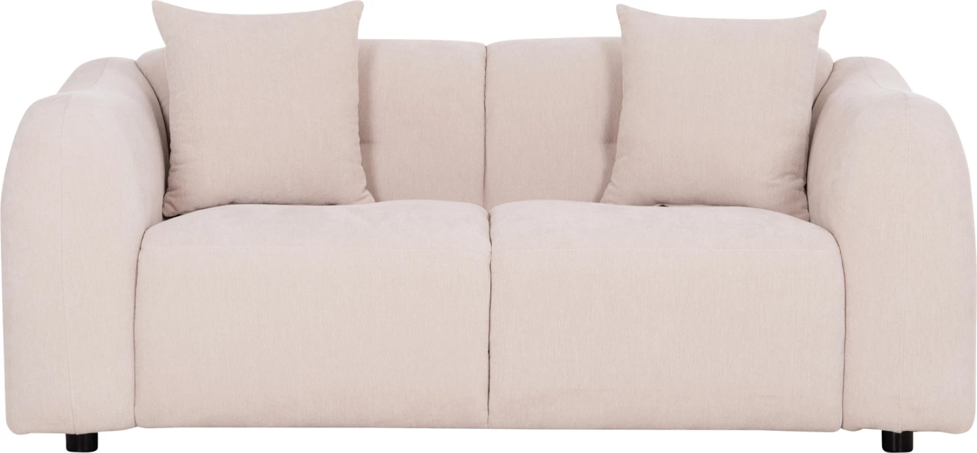Divan dy ulëshe JUNOA, material ecru, 172x89x74cm