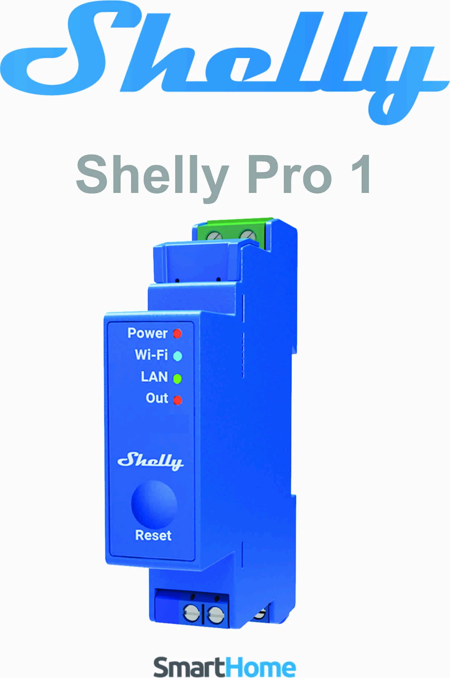 Ndërprerës inteligjent Shelly Pro 1