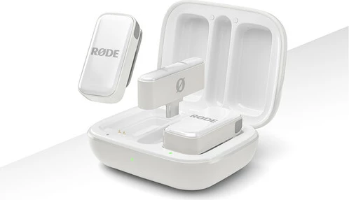 Mikrofon pa tela RODE Wireless GO, omnidireksional, i zi